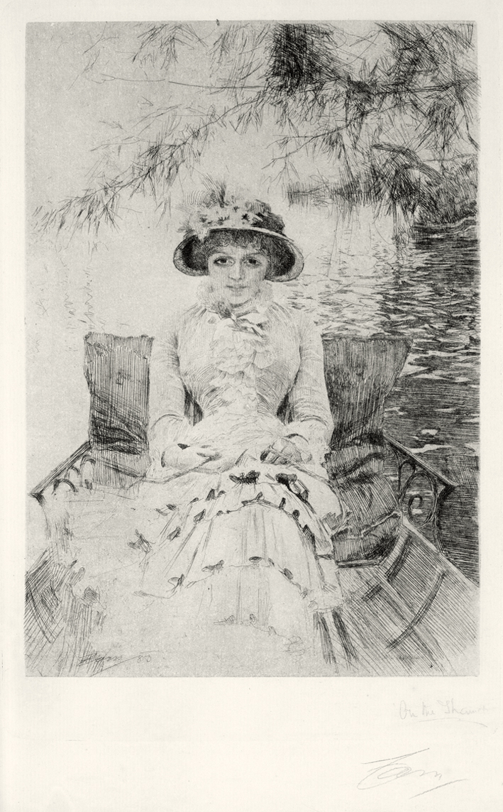  安德斯·莱奥纳德·佐恩 Anders Leonard Zorn —— 佐恩(素描) (88)